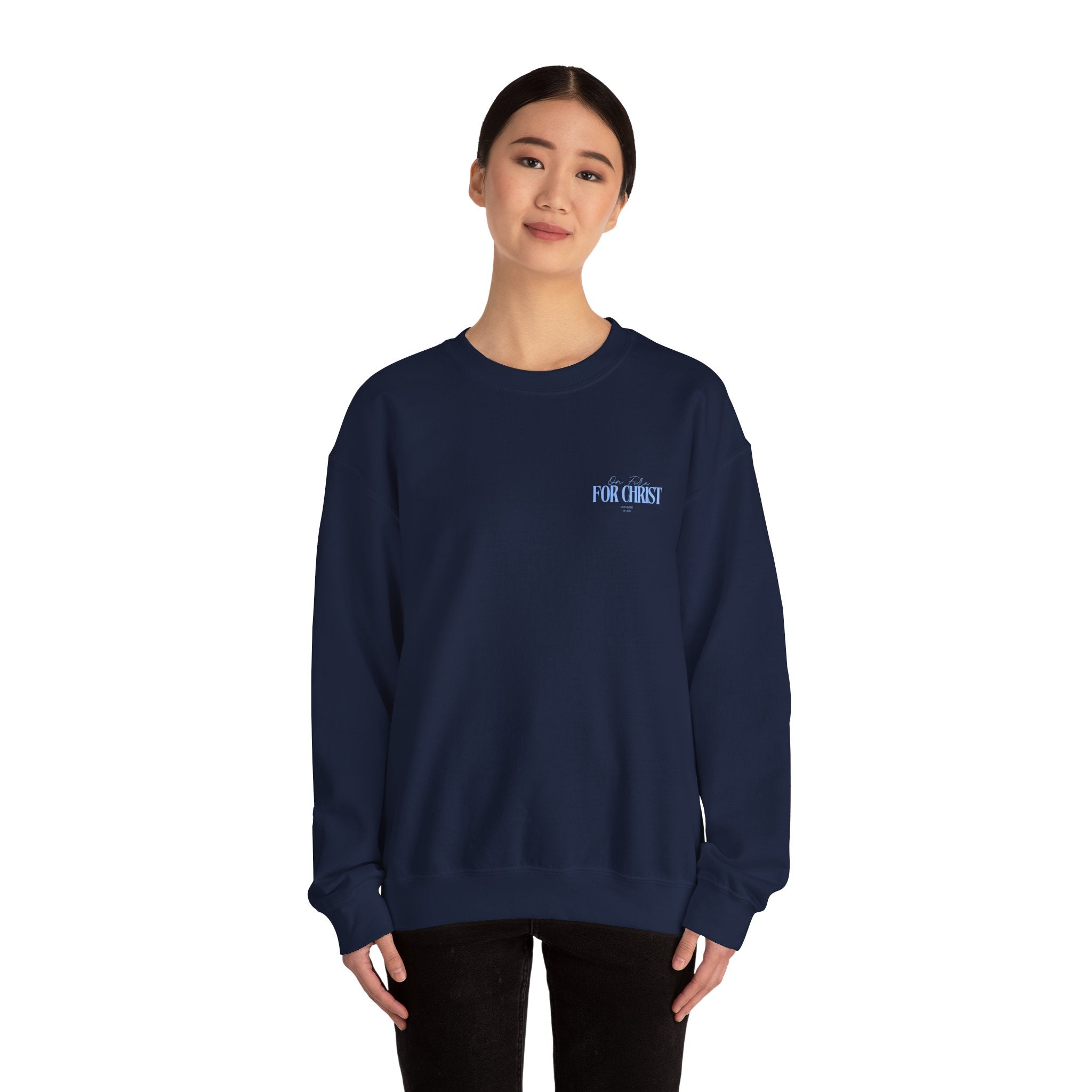 "You Are Chosen By God" Crewneck Sweatshirt – Inspirational Christian Faith Pullover