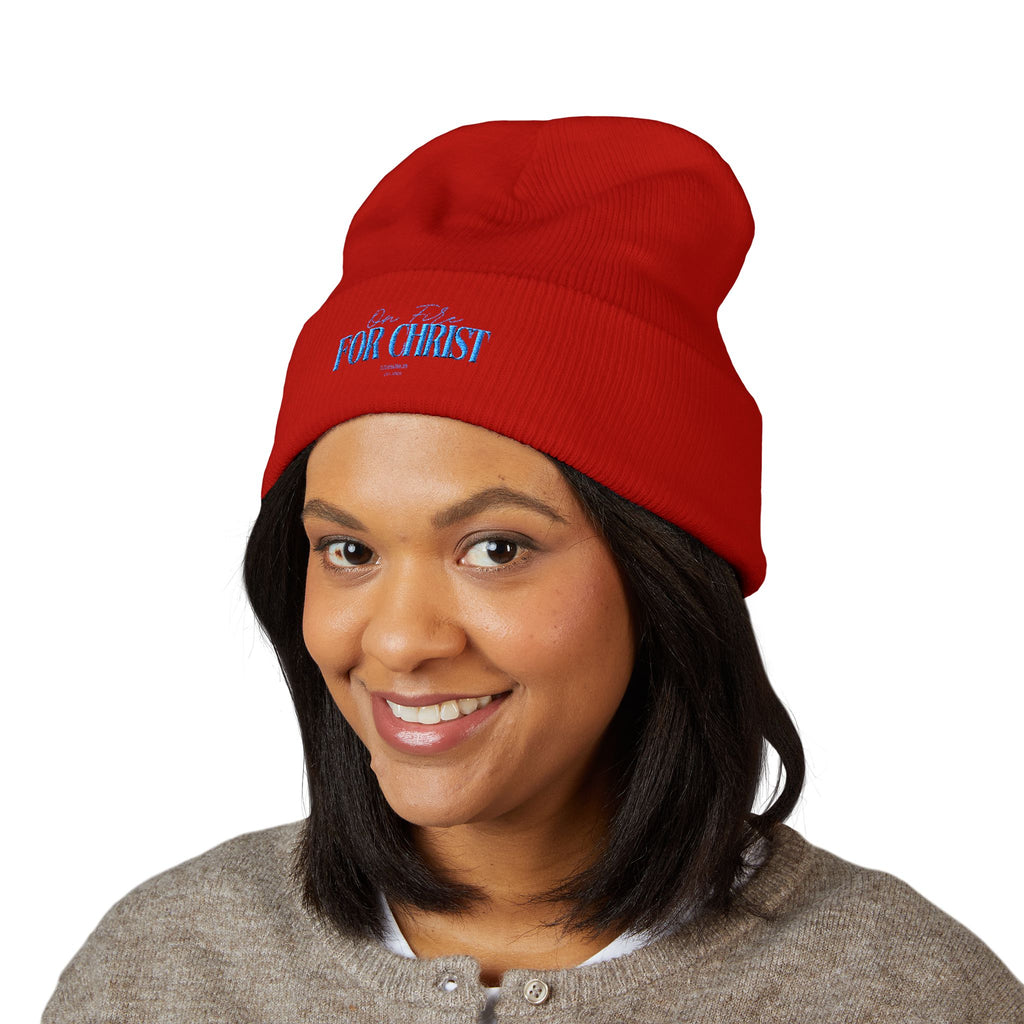 "On Fire For Christ" Beanie