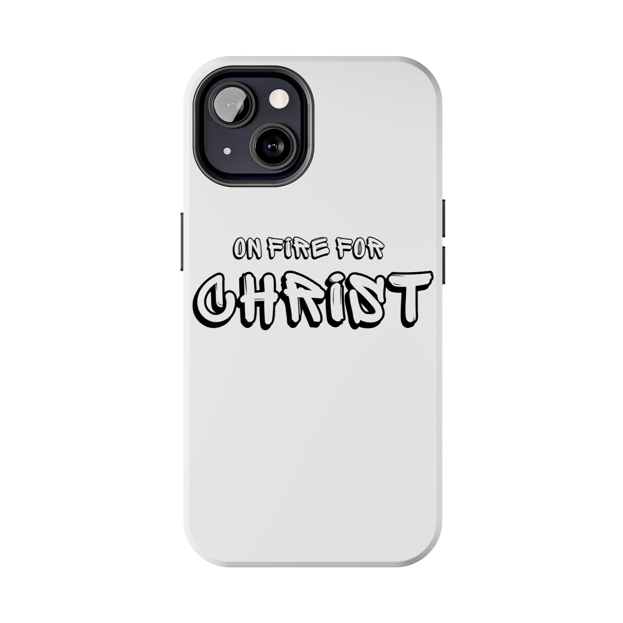"On Fire For Christ" Phone Cases