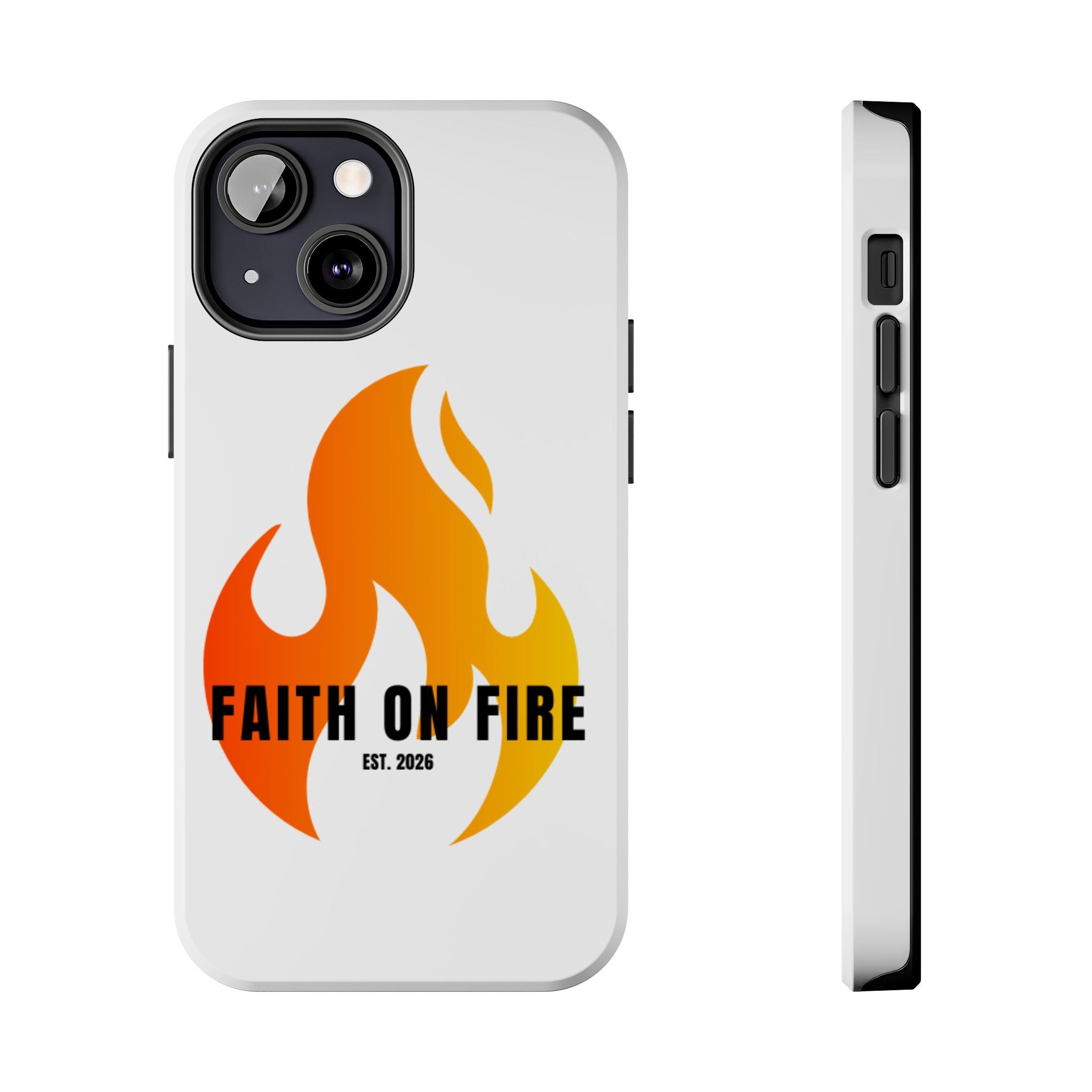 Faith on Fire Phone Case