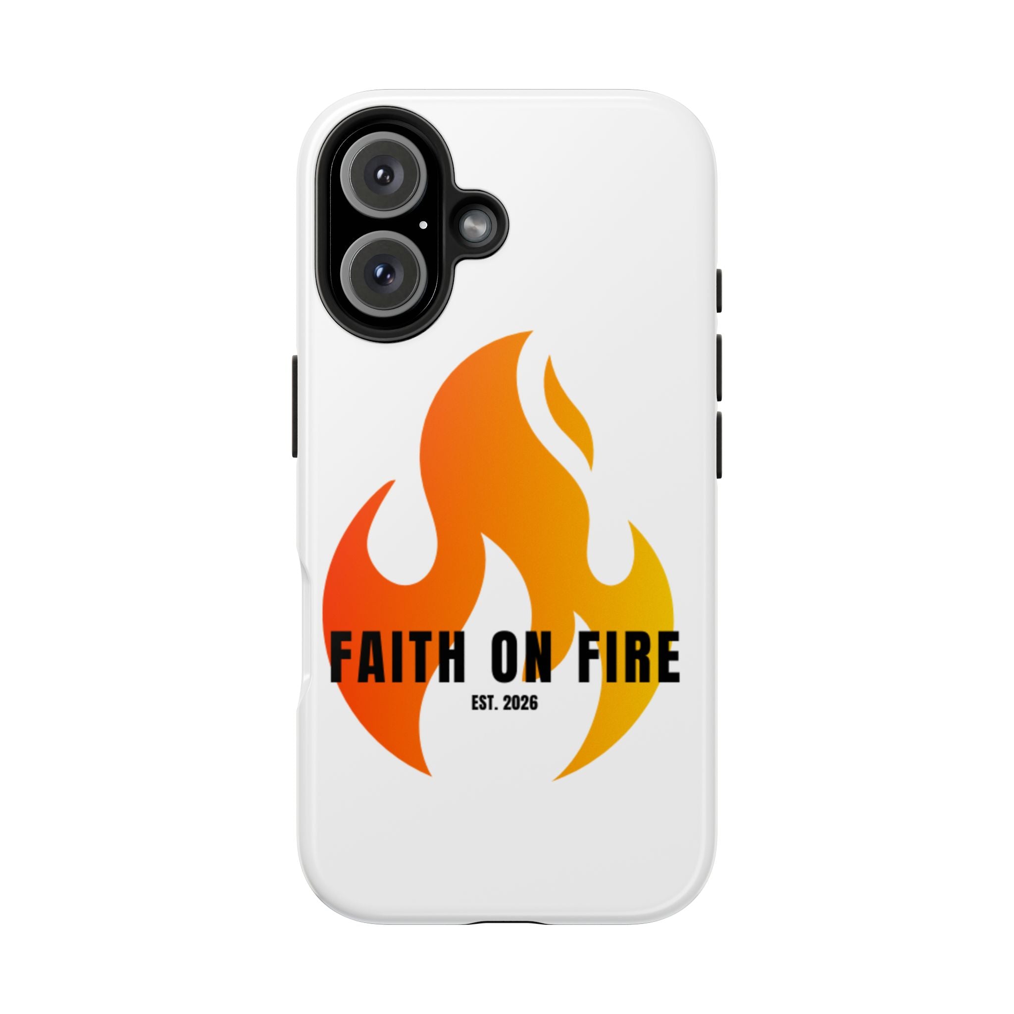 Faith on Fire Phone Case