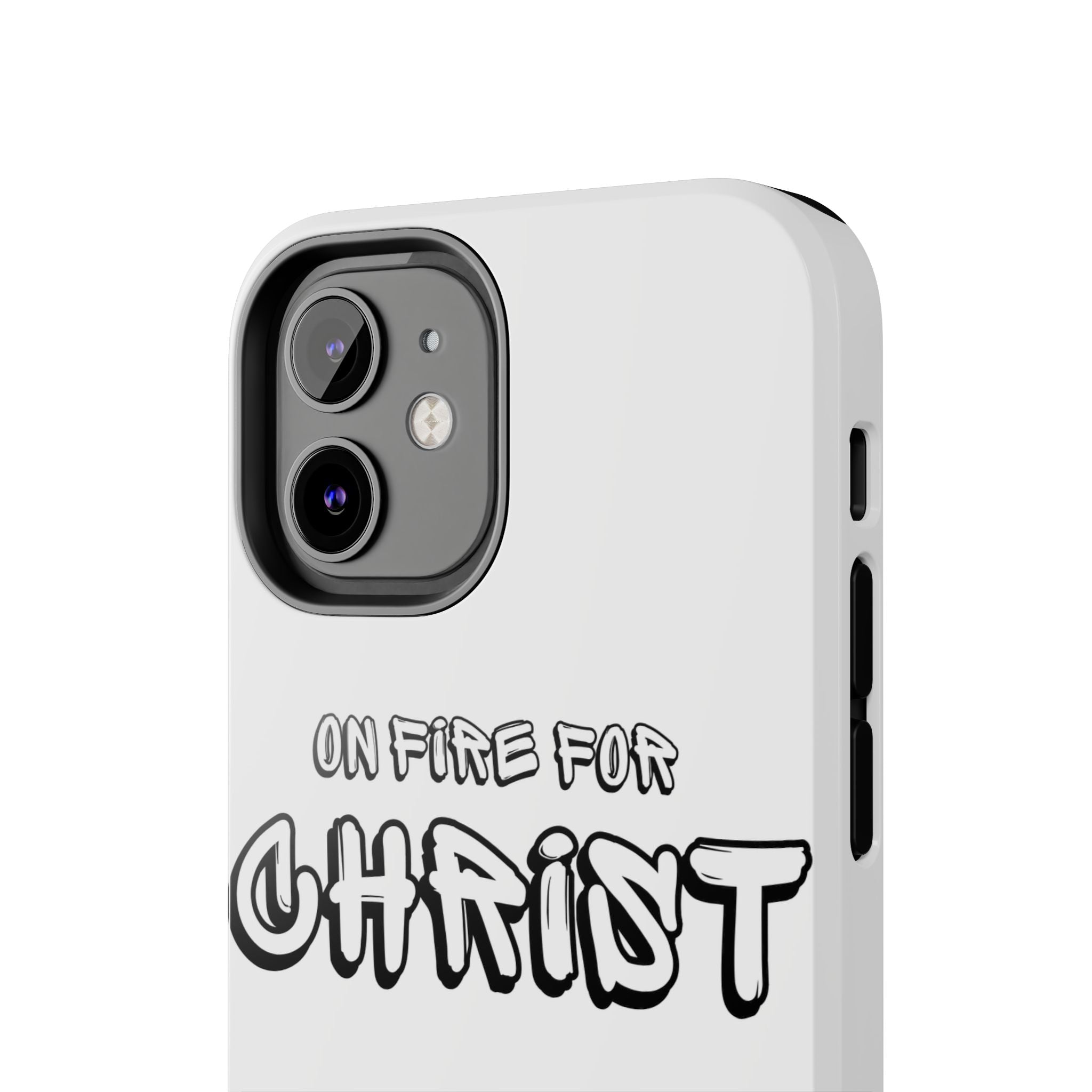 "On Fire For Christ" Phone Cases