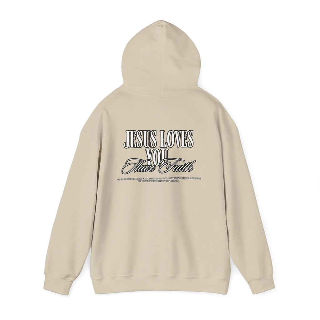 "On Fire For Christ" Hooded Sweatshirt