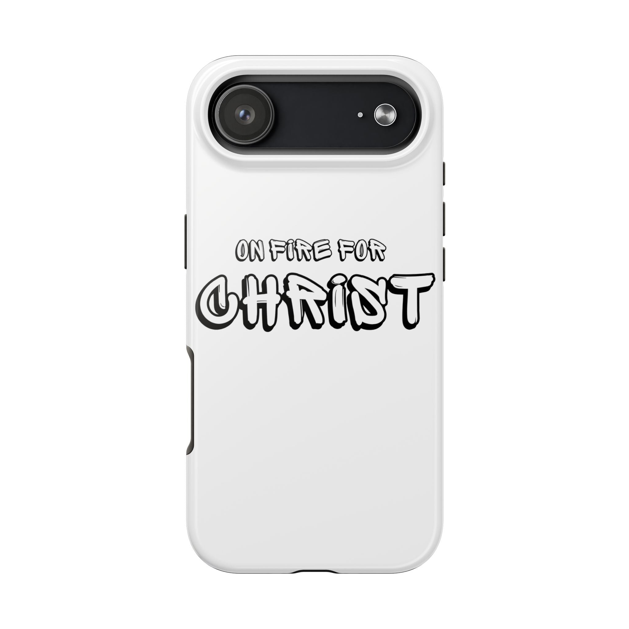 "On Fire For Christ" Phone Cases