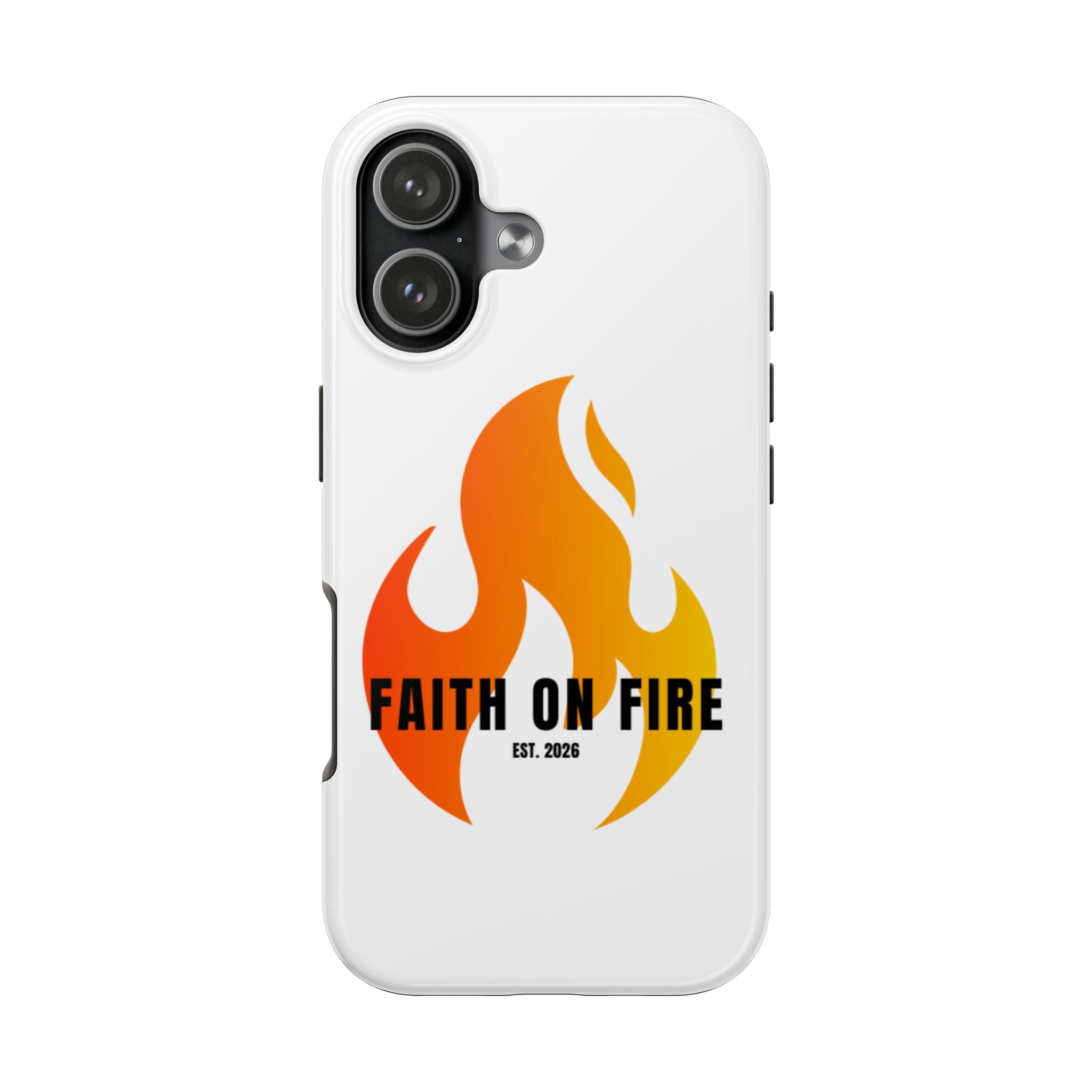 Faith on Fire Phone Case