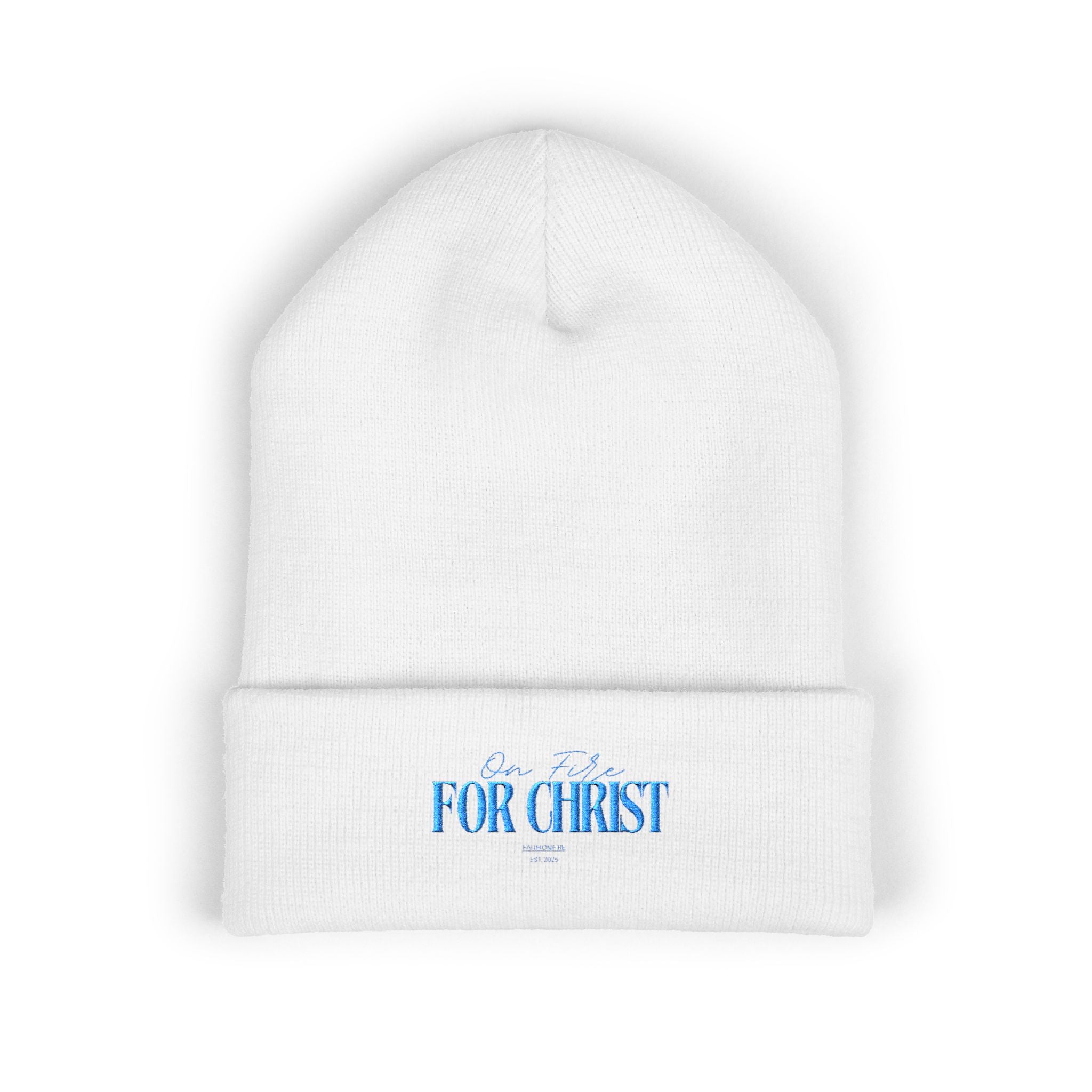 "On Fire For Christ" Beanie