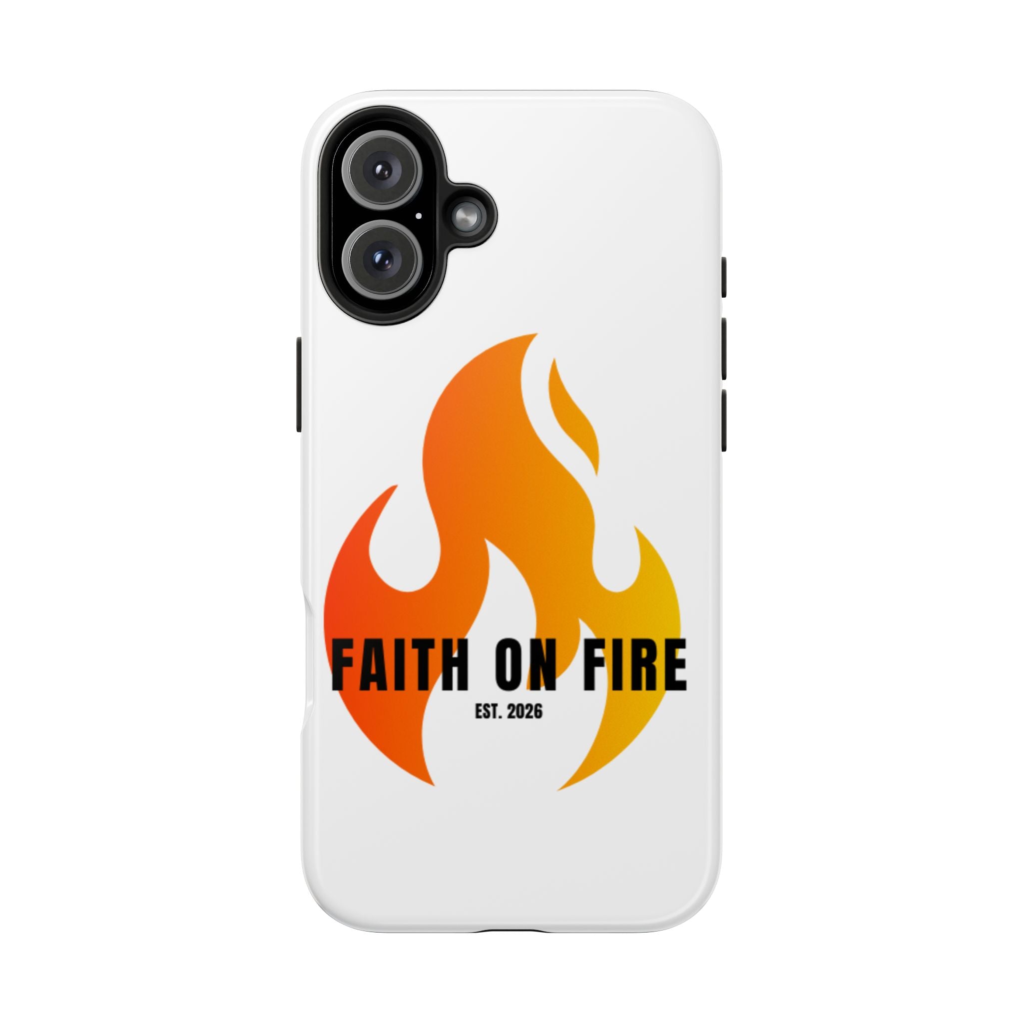 Faith on Fire Phone Case