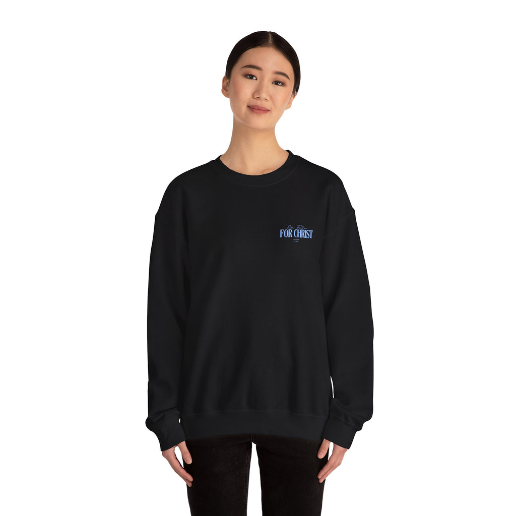 "You Are Chosen By God" Crewneck Sweatshirt – Inspirational Christian Faith Pullover