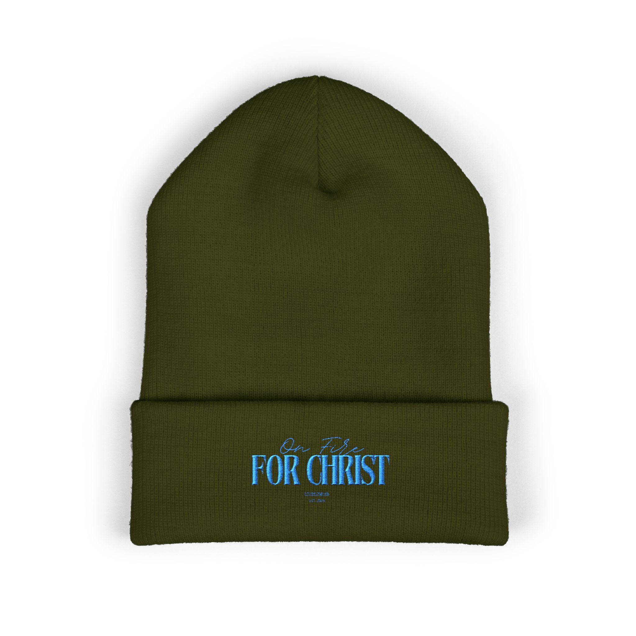 "On Fire For Christ" Beanie