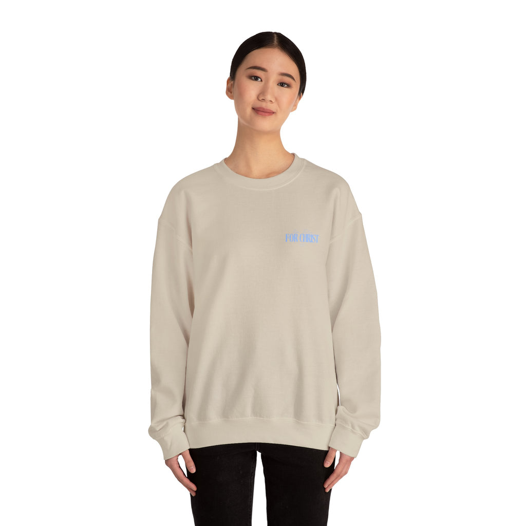 "You Are Chosen By God" Crewneck Sweatshirt – Inspirational Christian Faith Pullover