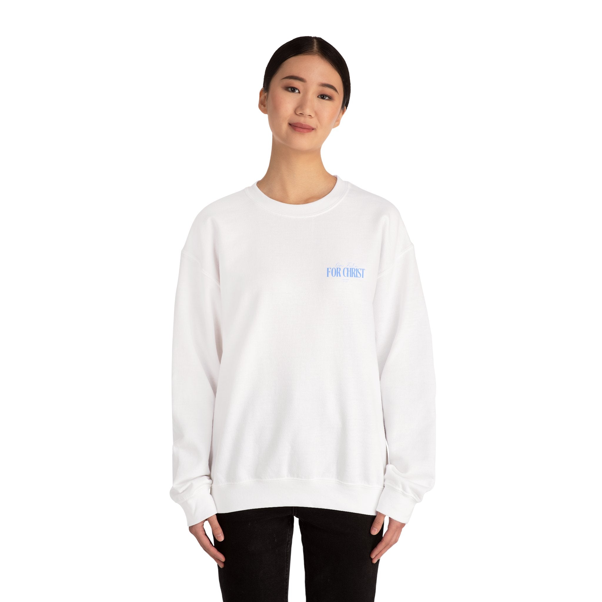 "You Are Chosen By God" Crewneck Sweatshirt – Inspirational Christian Faith Pullover