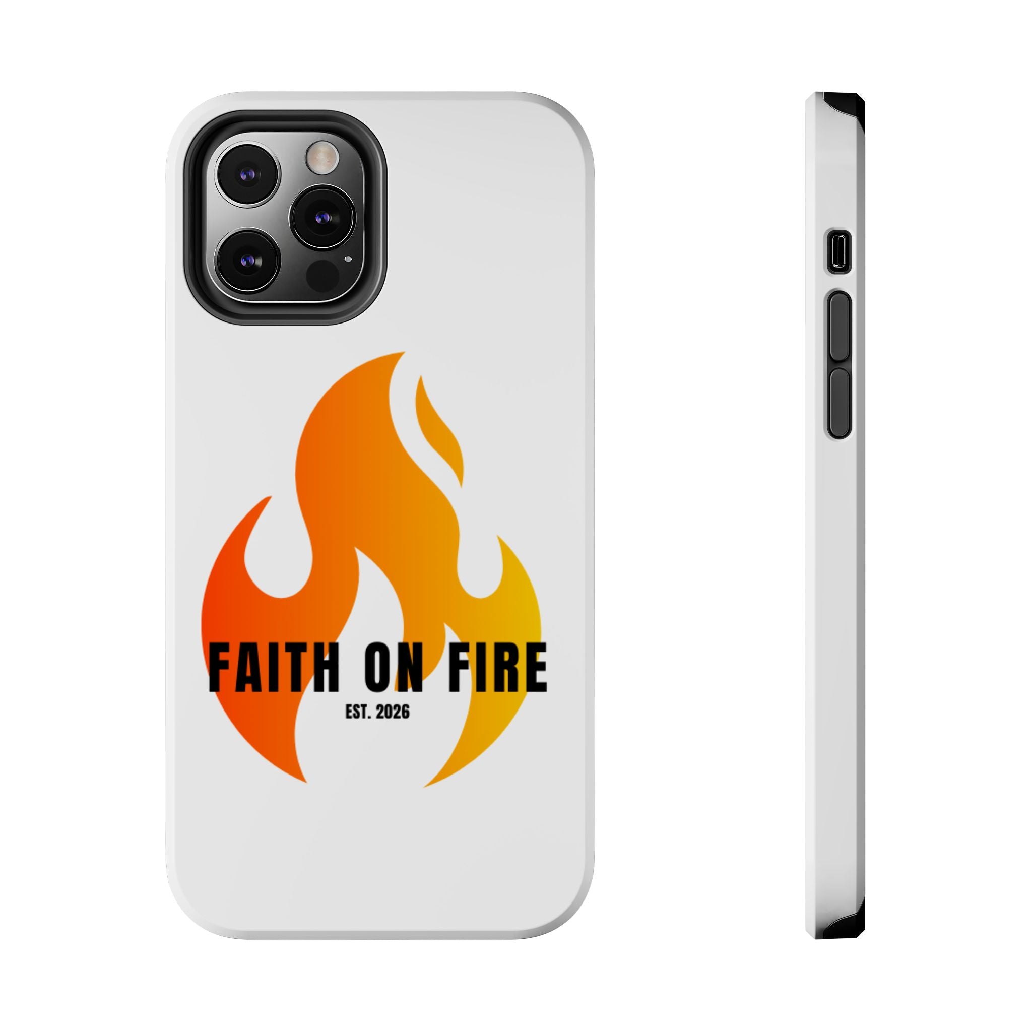 Faith on Fire Phone Case