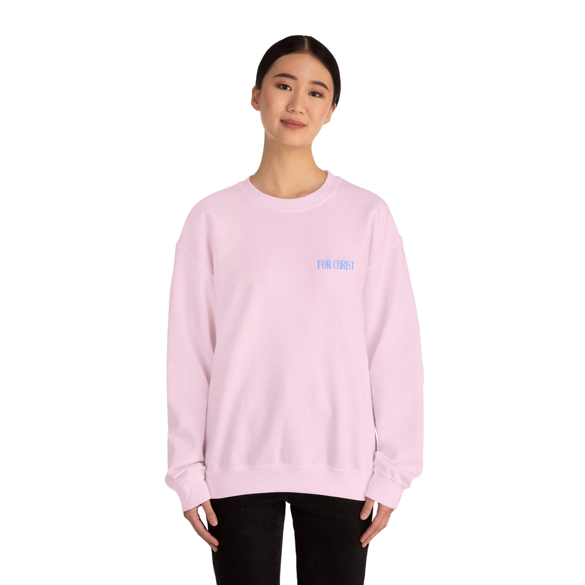 "You Are Chosen By God" Crewneck Sweatshirt – Inspirational Christian Faith Pullover
