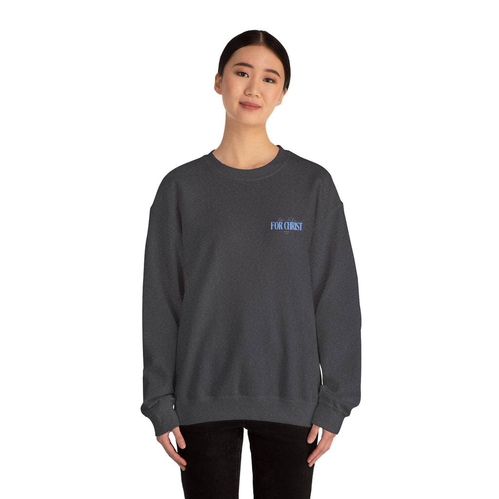 "You Are Chosen By God" Crewneck Sweatshirt – Inspirational Christian Faith Pullover
