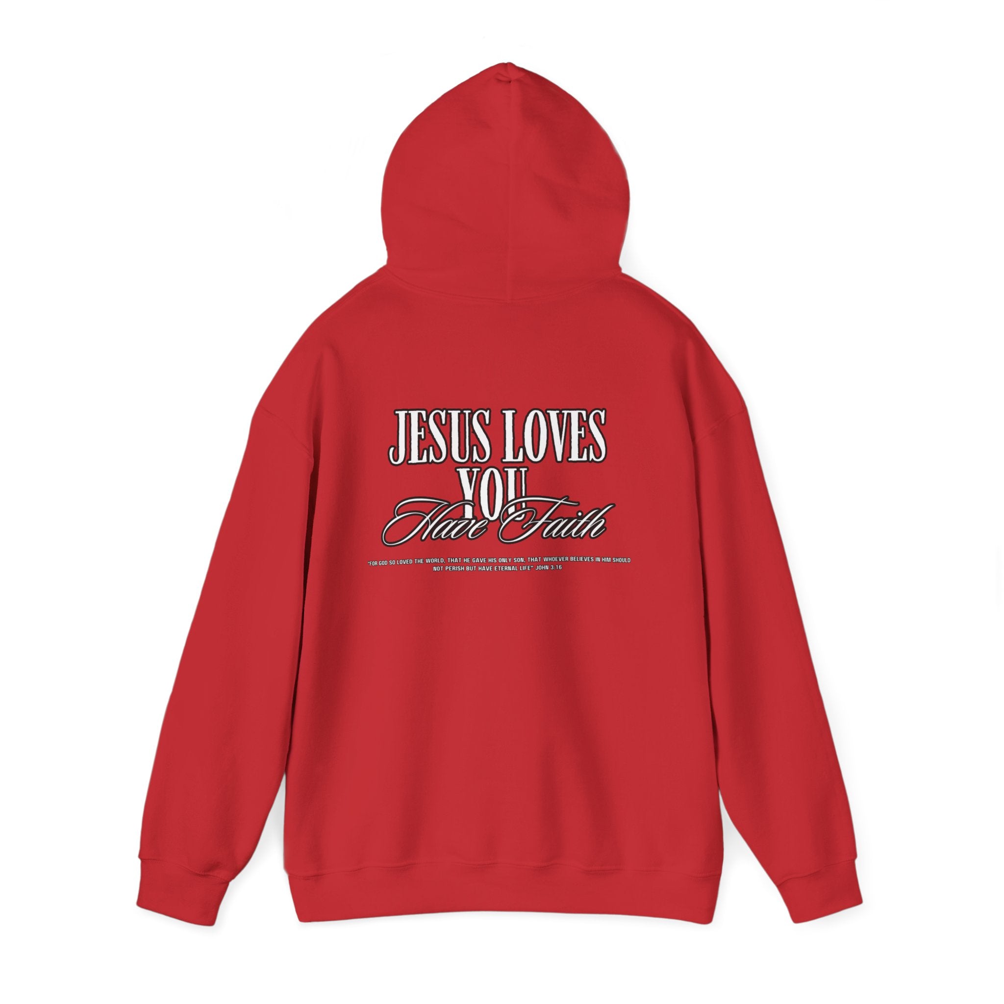 "On Fire For Christ" Hooded Sweatshirt
